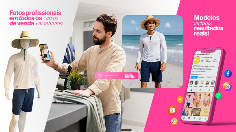 FotoModel mostra como criar identidade visual forte com modelos virtuais realistas.